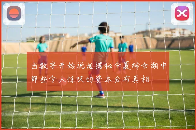 当数字开始说话揭秘今夏转会潮中那些令人惊叹的资本分布真相